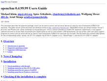 Tablet Screenshot of opencbm.trikaliotis.net